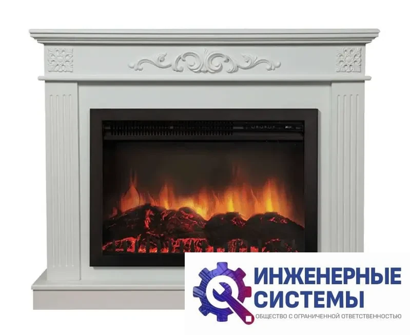Firelight Noce 30 Белый портал для камина, фото 2