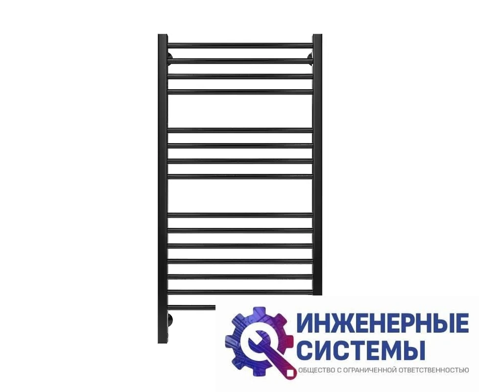 Royal Thermo Stato П15 500х1000 черный полотенцесушитель электрический, фото 2