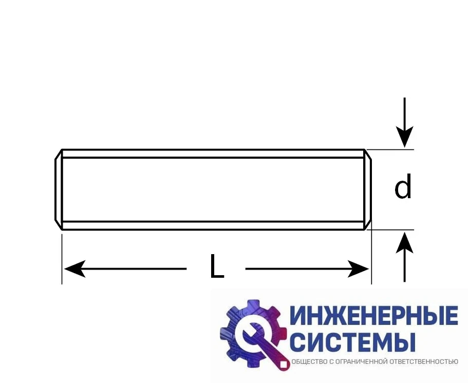 Шпилька резьбовая Зубр DIN 975, М14, 2000 мм, 1 шт, фото 2