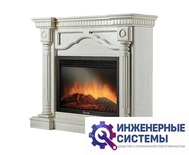 Firelight Rome 30 портал для камина Белёный Дуб, фото 2