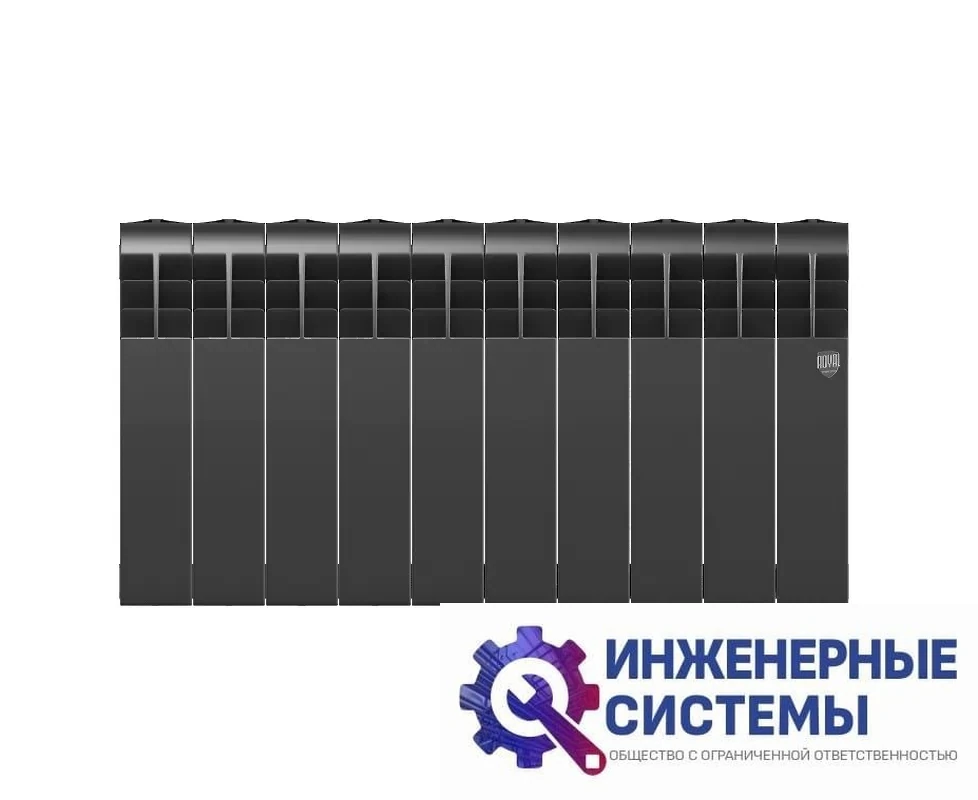Радиатор Royal Thermo BiLiner 350 Noir Sable х12, фото 2