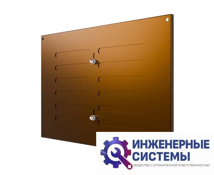 Era 3020МЕР-В Коричневая решетка из оцинкованной стали купить в Иркутске, фото 2