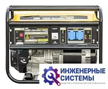 Кедр AlphaGEN-5500 бензогенератор, фото 2
