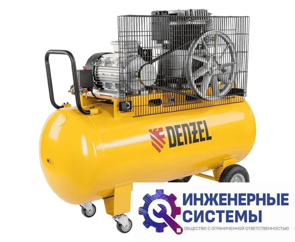 Denzel BCI4000-T/200 компрессор поршневой масляный, фото 2