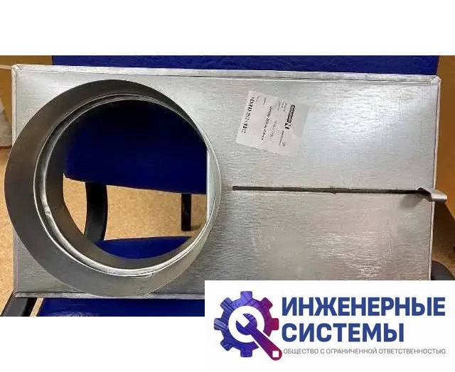 Шибер Ф 630 мм вентиляционный, фото 2
