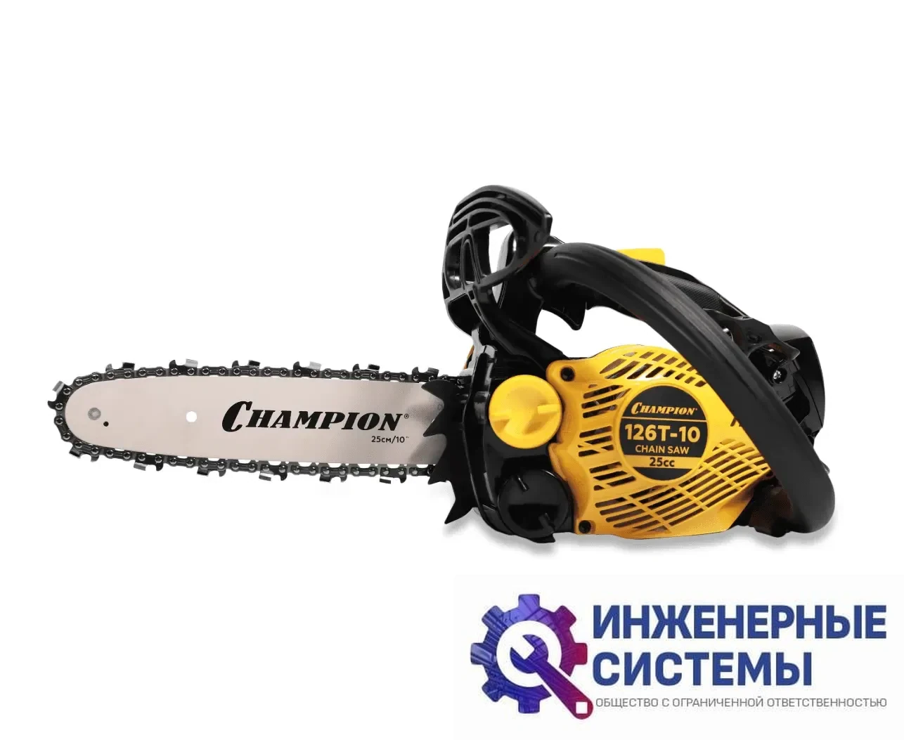 Champion 126T-10 бензопила, фото 2