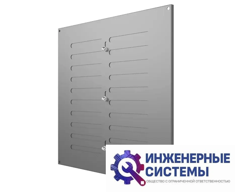 Era 3030МЕР-В Серая решетка из оцинкованной стали купить в Иркутске, фото 2