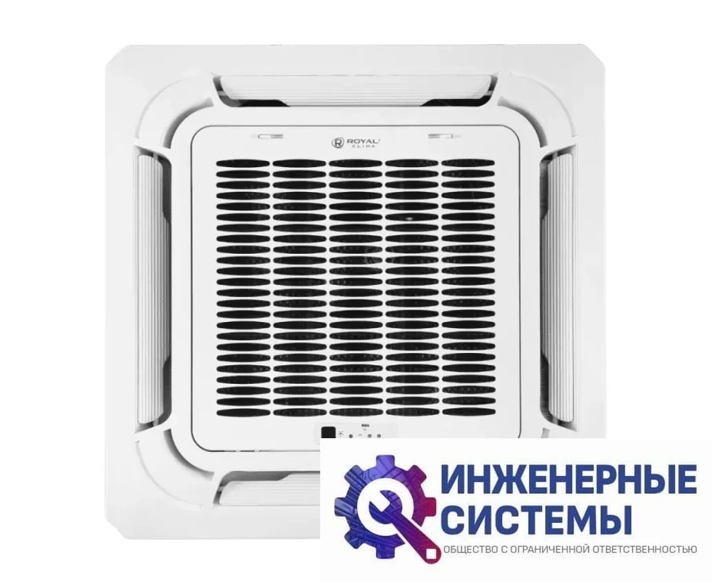 Royal Clima ES-C 12HRI/ES-C pan/1X/ES-E 12HXI Esperto 2023 кассетный кондиционер 3,5 кВт, фото 2