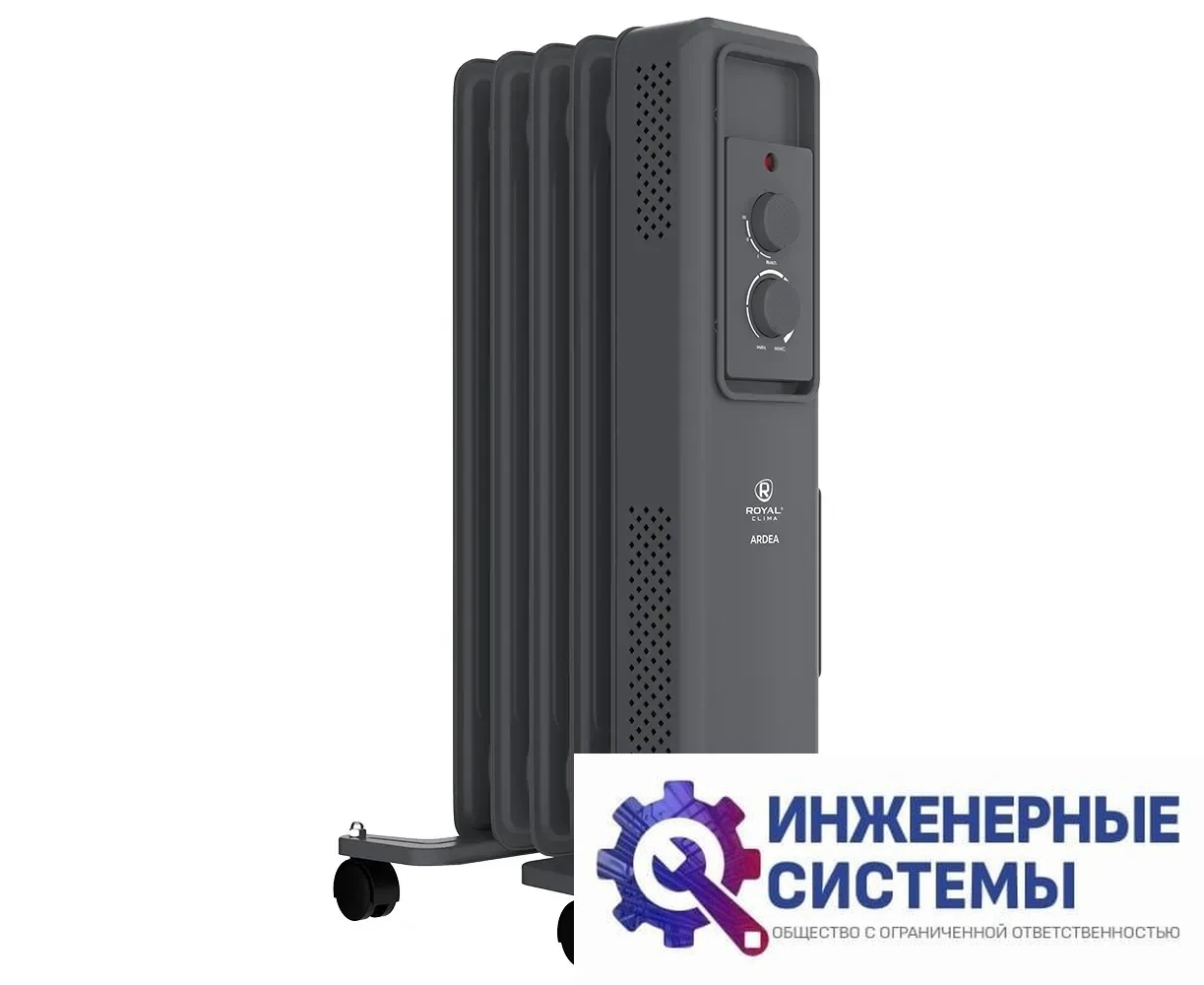 Royal Clima ROR-AR5-1000M обогреватель масляный, фото 2