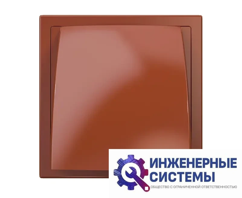 Era 1515К12,5ФВ 150x150 D125 terracotta выход настенный, фото 2