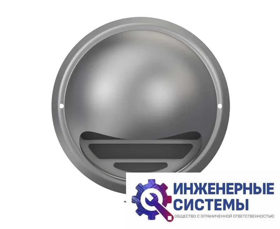 Era 10ВМ D100 нержавеющая сталь выход настенный, фото 2