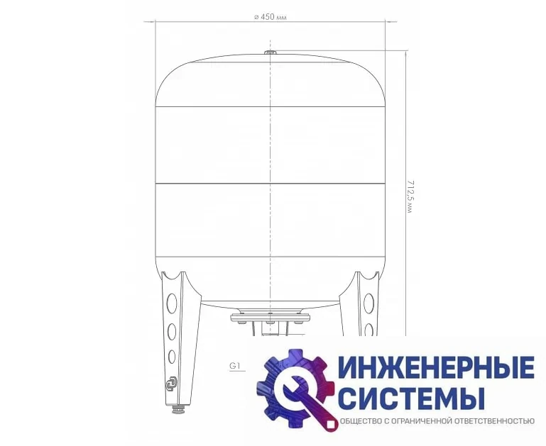 Джилекс ХИТ В 80 гидроаккумулятор, фото 2