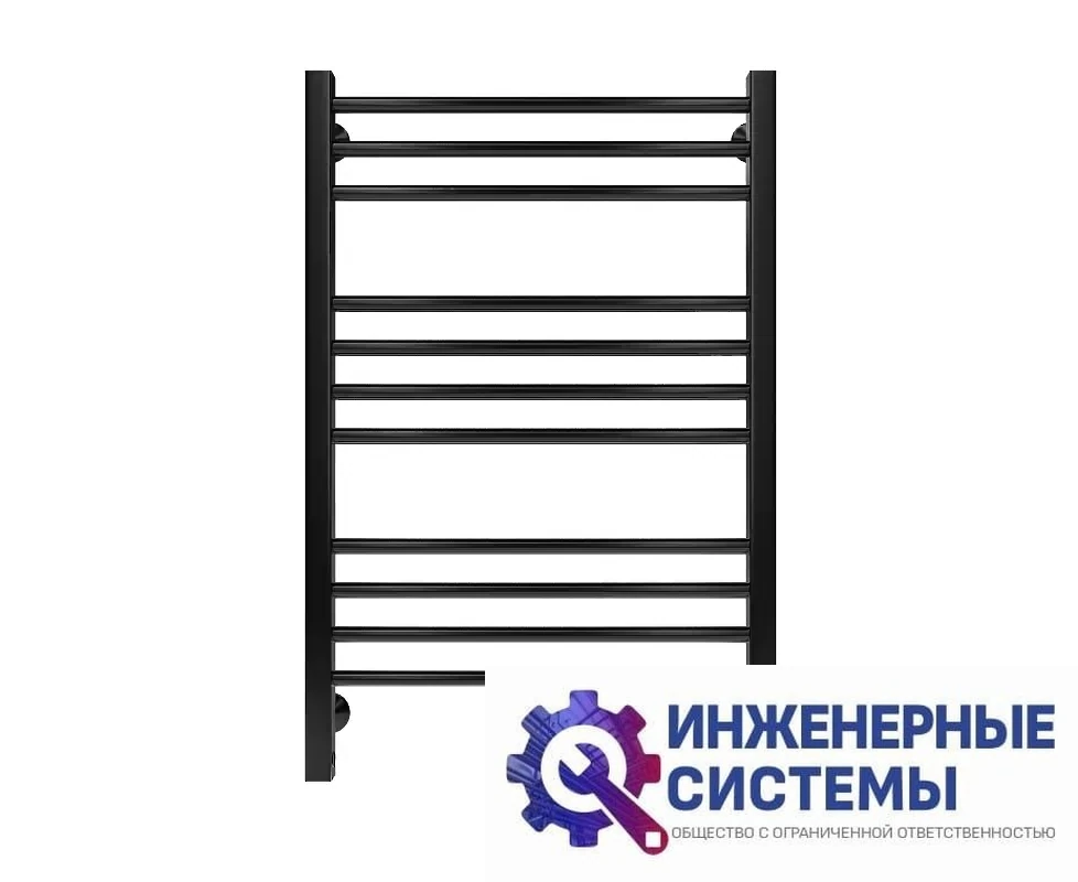 Royal Thermo Stato П11 500х800 черный полотенцесушитель электрический, фото 2