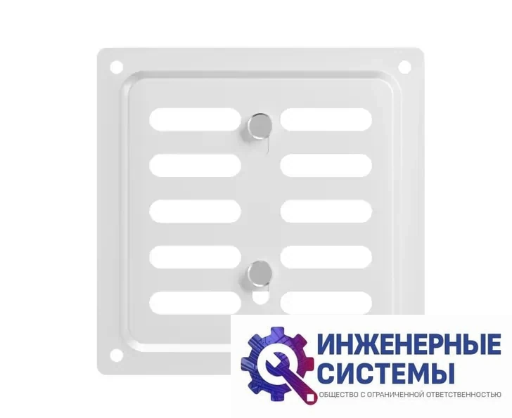 Era 1515MER White решетка из оцинкованной стали, фото 2