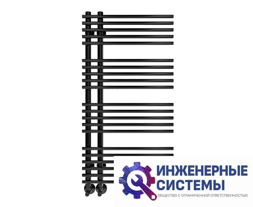 Royal Thermo Pino П21 500х1000 черный полотенцесушитель, фото 2