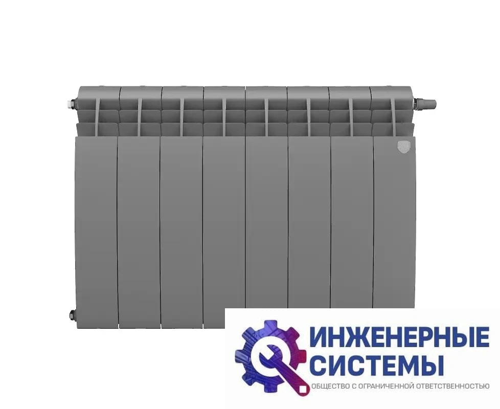 Радиатор Royal Thermo BiLiner 500 Silver Satin х8 VD, фото 2