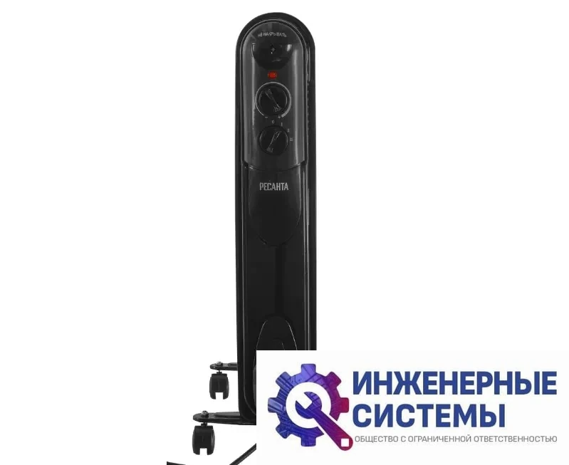 Ресанта ОМПТ-7НЧ обогреватель масляный, фото 2