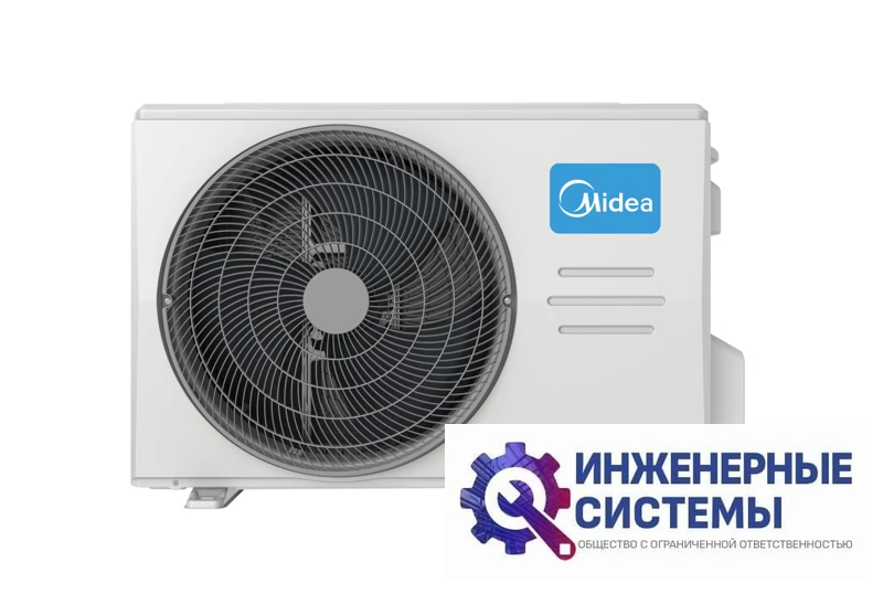 Midea MCA4U-12HRFNX-Q(GA)/MOX230-12HFN8-Q(GA)/T-MBQ4-03AWD кассетный кондиционер 3,5 кВт, фото 3