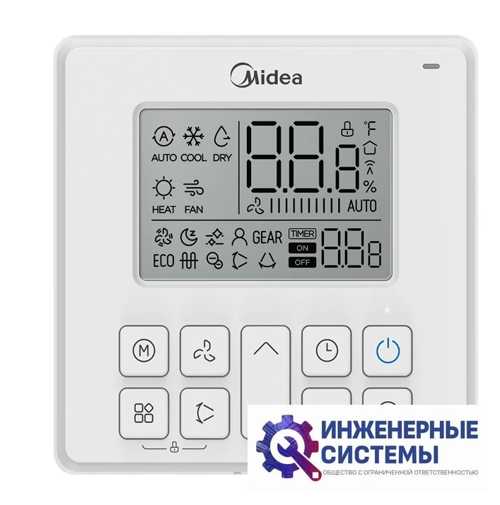 Midea MTI-36HW1N1P-R/MOU-36HN1-LR канальный кондиционер 10,5 кВт, фото 3