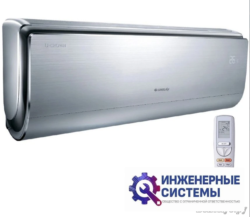 Gree GWH09UB-K3DNA4F U-Crown кондиционер, фото 3