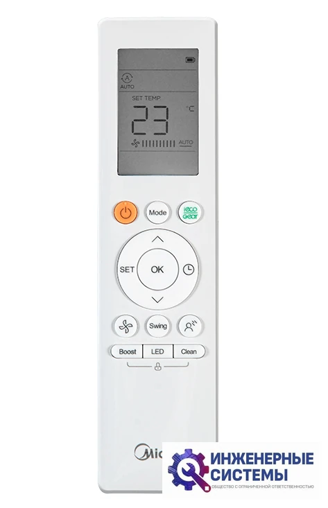 Midea MCD1-24HRFNX(GA)/MOX430U-24HFN8-Q(GA)/T-MBQ4-04A1 кассетный кондиционер 7 кВт, фото 3