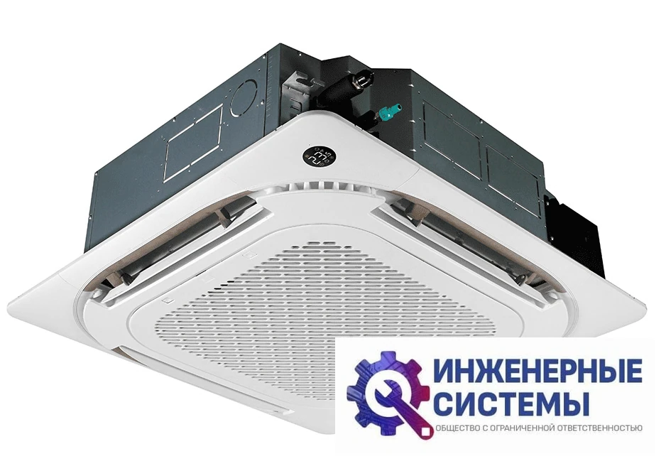 Midea MCD1-24HRFNX(GA)/MOX430U-24HFN8-Q(GA)/T-MBQ4-04A1 кассетный кондиционер 7 кВт, фото 2