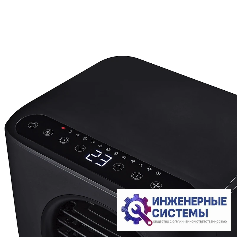 Ballu BPAC-07 EPB/N6 black Eclipse мобильный кондиционер 2 кВт, фото 6