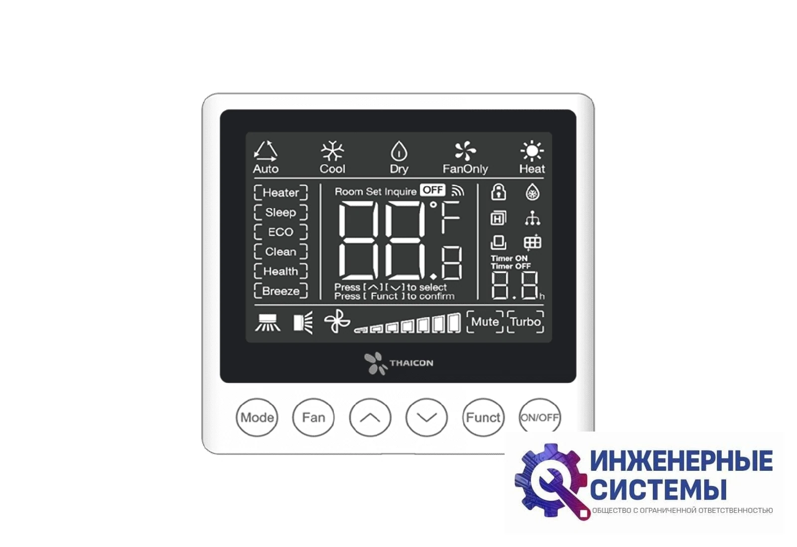 Thaicon TL-PD50-FR/TL-PO50-FR канальный кондиционер 5 кВт, фото 3