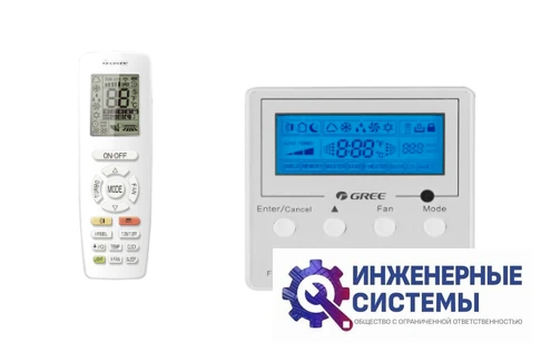 Gree GUD71T/A1-S/GUD71W/A1-S U-Match Inverter кассетный кондиционер 7 кВт, фото 3