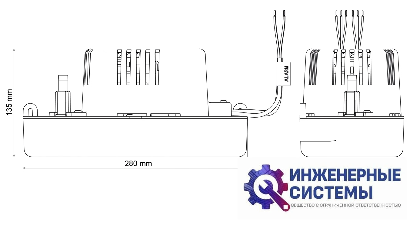 Помпа накопительная Siccom Flowatch Tank 1,3L, фото 3