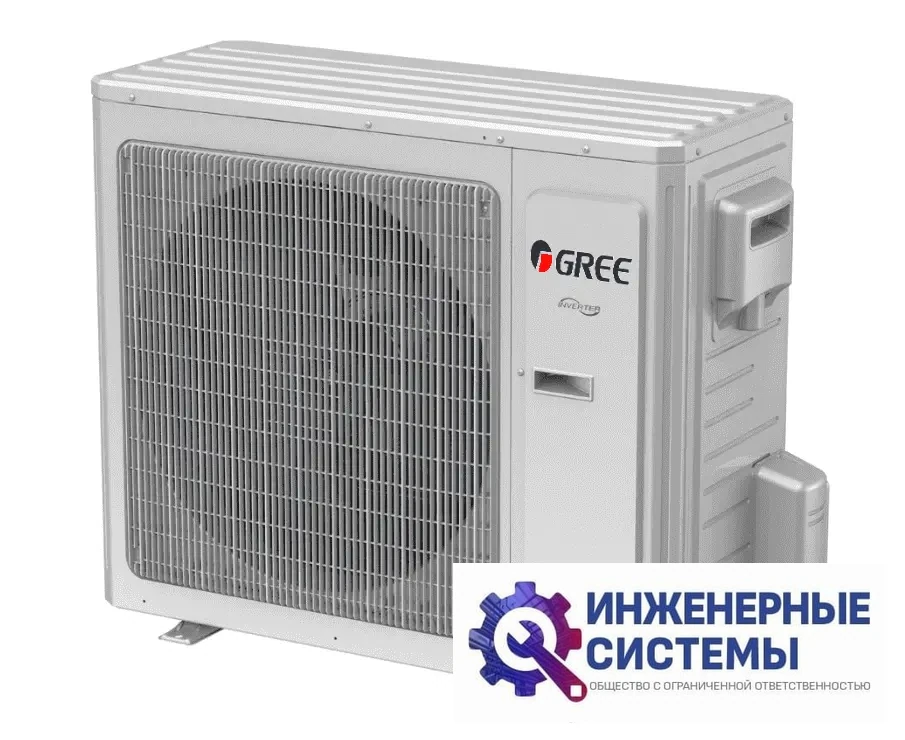 Gree GUD140T/A-S/GUD140W/A-X U-Match Inverter кассетный кондиционер 14,5 кВт, фото 4
