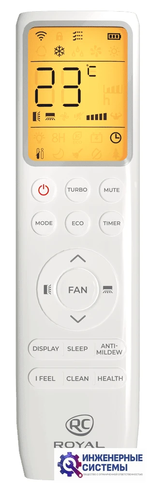 Royal Clima EZI-S 24HE/EZI-E 24HE колонный кондиционер 7 кВт, фото 4