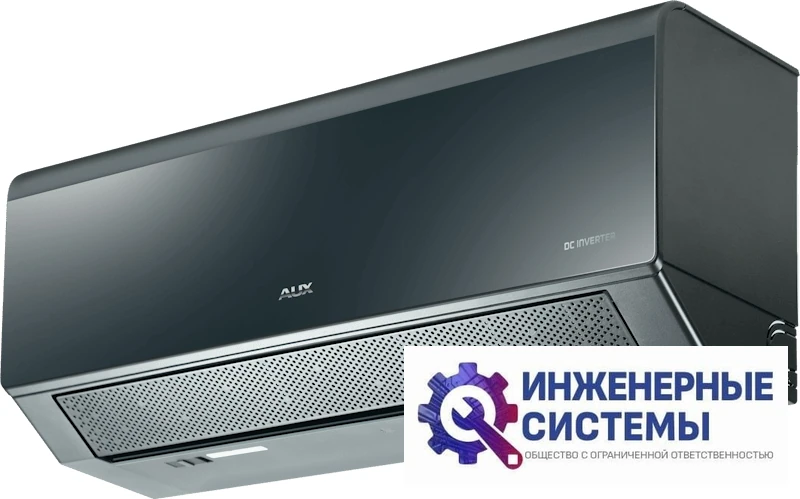 AUX ASW-H12A4/CС-R2DI/AS-H12A4/CС-R2DI Black Art Progressive Inverter кондиционер 3,5 кВт, фото 2