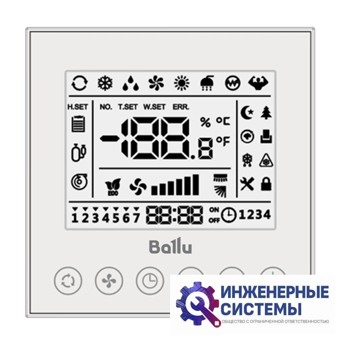 Ballu BLCI_D-60HN1_24Y Universal 2 DC канальный кондиционер 16 кВт, фото 3