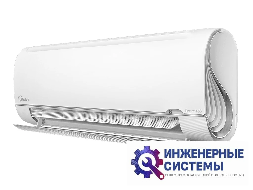 Midea MSFA2W-12N8D6-I/MSFA1-12N8D6-O Breezeless Wi-Fi кондиционер 3,5 кВт, фото 3