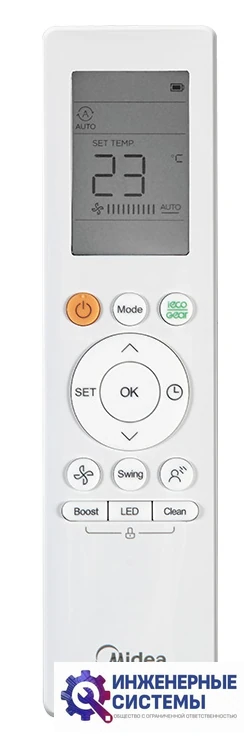 Midea MSAG2-07N8C2S-I/MSAG2-07N8C2S-O Unlimited Inverter кондиционер 2 кВт, фото 3