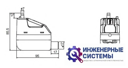 Wipcool P12С дренажная помпа, фото 5