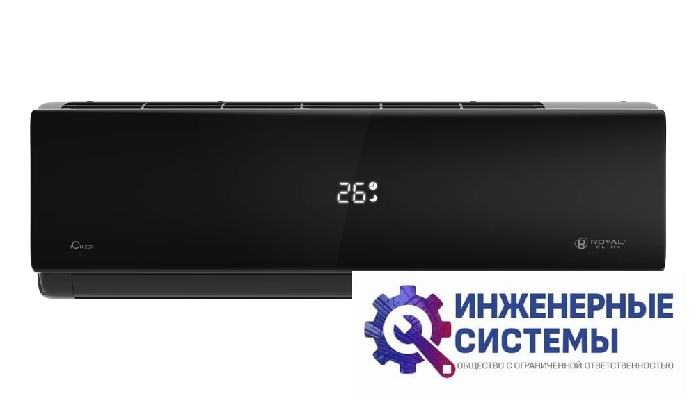 Royal Clima RCI-AN28HN Attica Nero Inverter 2,5 кВт чёрный, фото 3