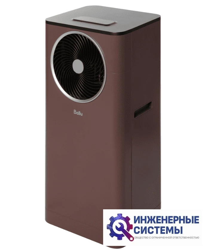 Ballu BPAC-09 DWR/N6 мобильный кондиционер 2,5 кВт, фото 2