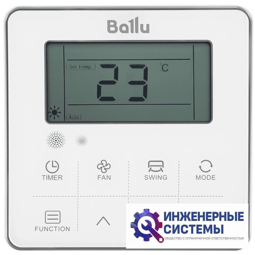 Ballu BADI-FM/in-09HN8/EU внутренний блок инверторной мульти сплит-системы, фото 2