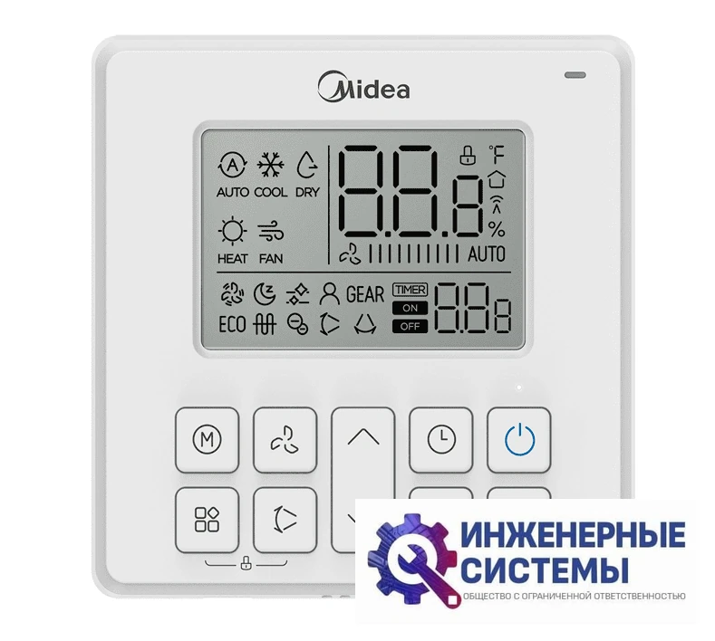 Midea MTIU-07W1NXD0P внутренний блок инверторной мульти сплит-системы, фото 2